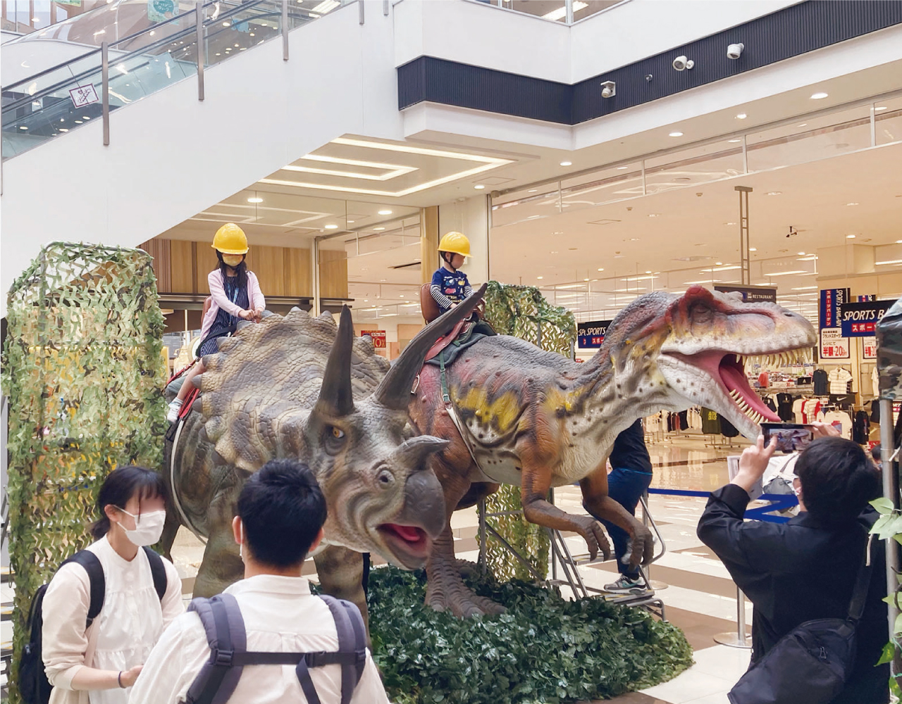 イオンモール福岡 恐竜イベント 1
