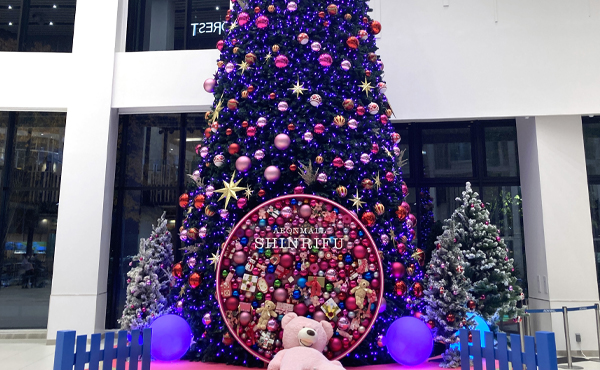 イオンモール新利府南館 クリスマス装飾