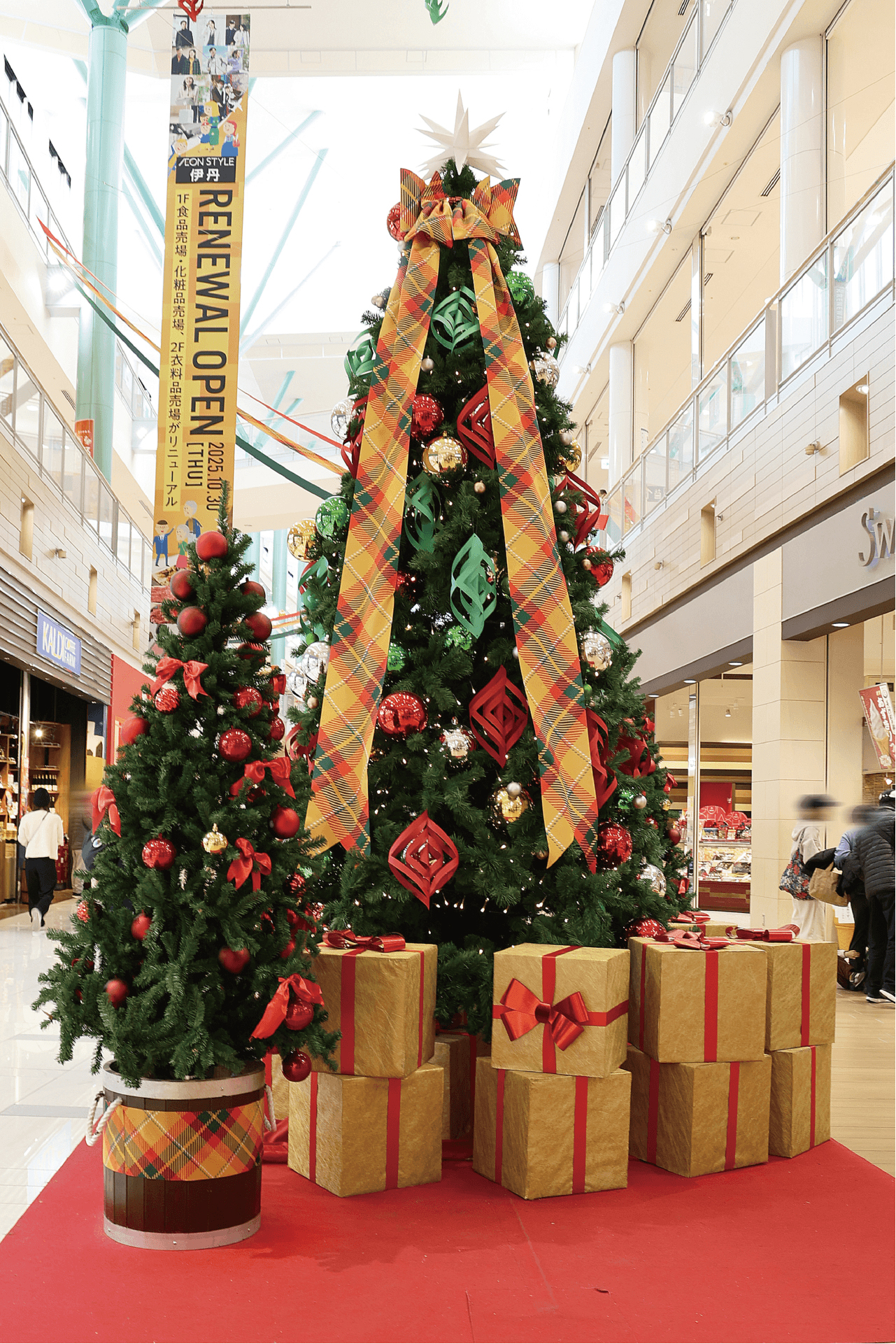 イオンモール伊丹クリスマス装飾1